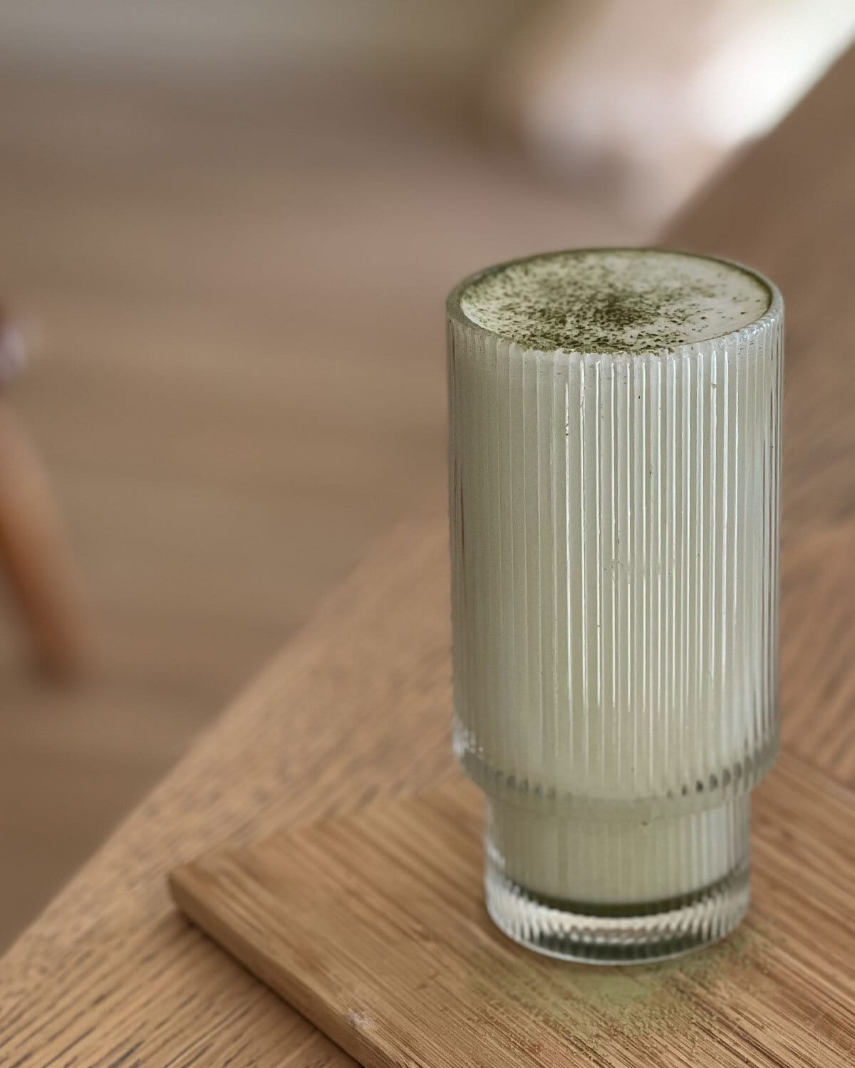 Värmande matcha latte