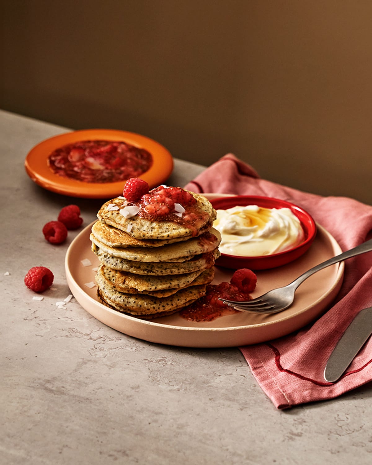 Chiapannkakor med egen sylt