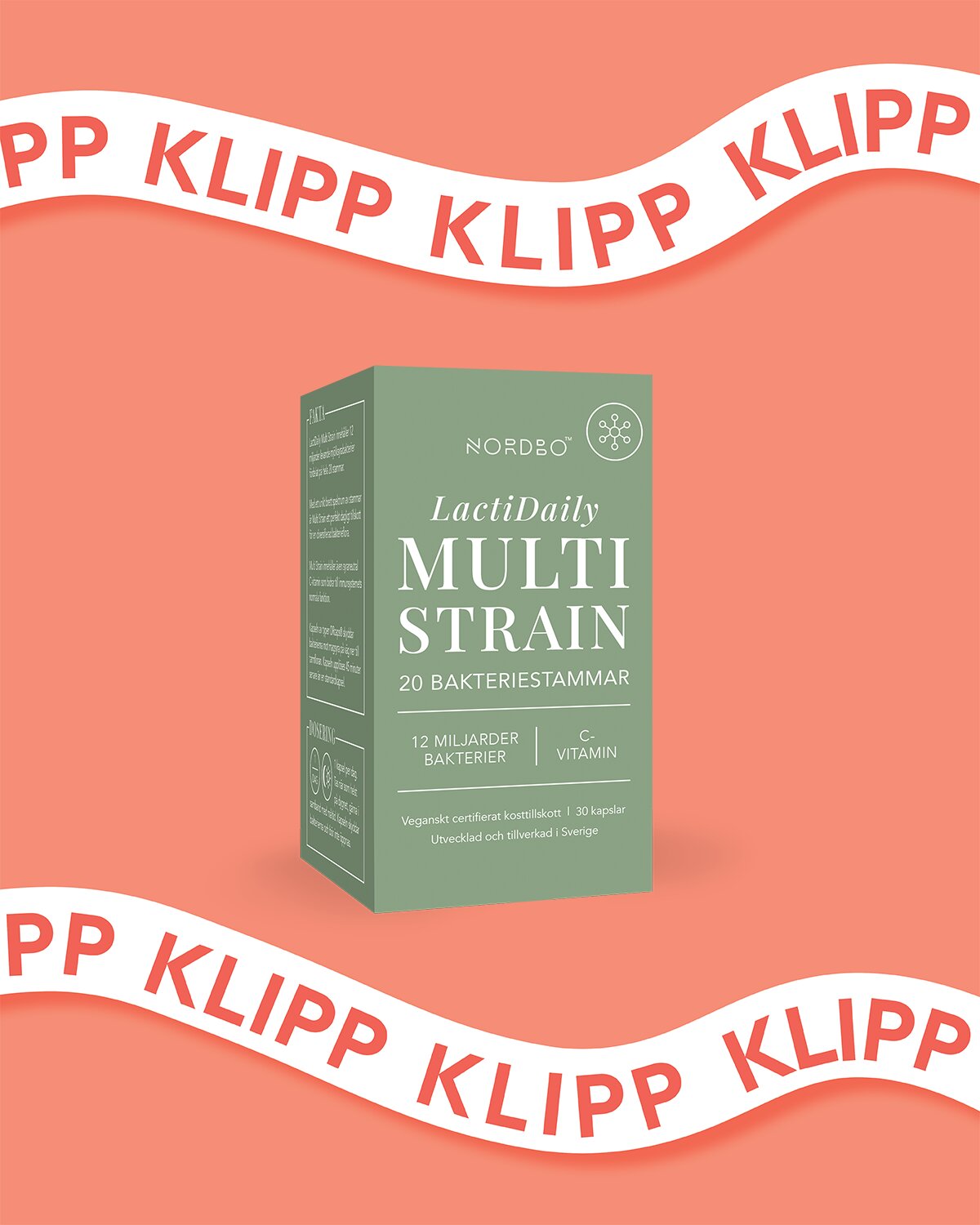 Medlemserbjudande: Nordbo LactiDaily Klipp 50% 