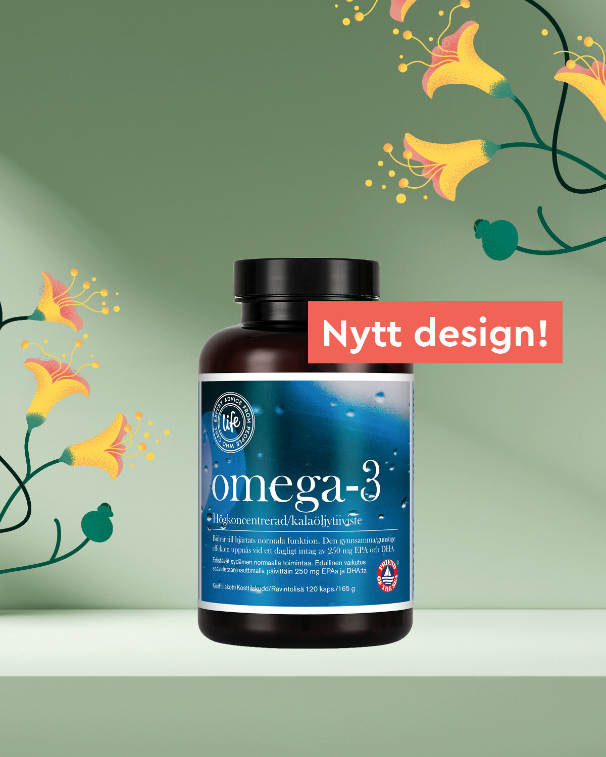 ÄNTLIGEN tillbaka just nu 20% på Life Omega-3