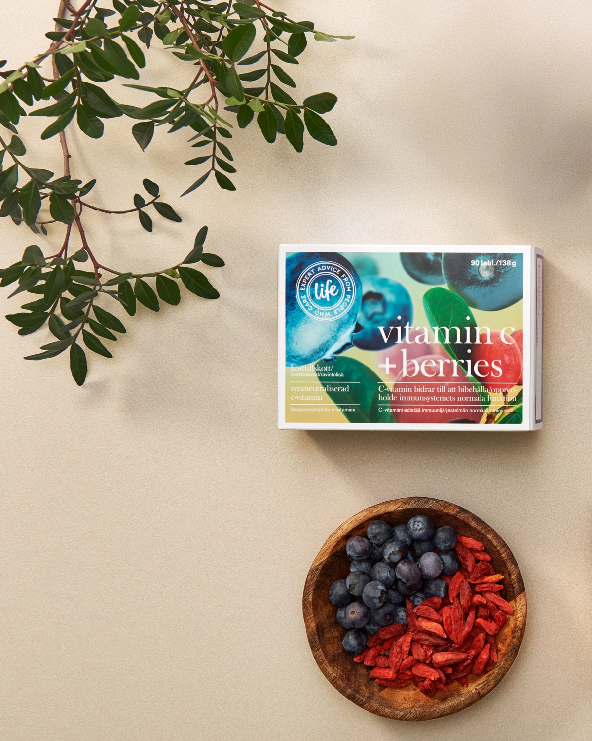 20% på Life Vitamin C+ Berries 