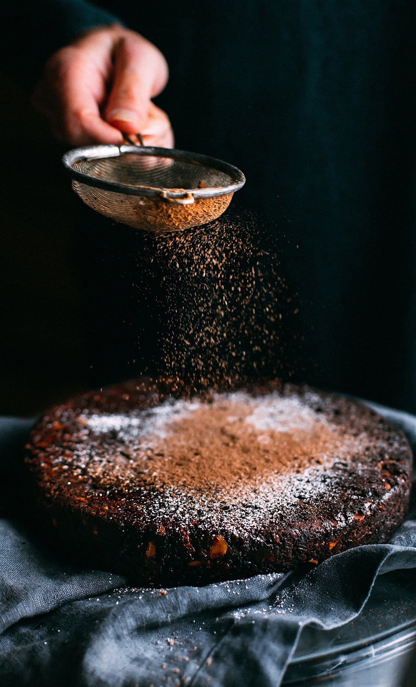 Kladdkaka med chia och svarta bönor