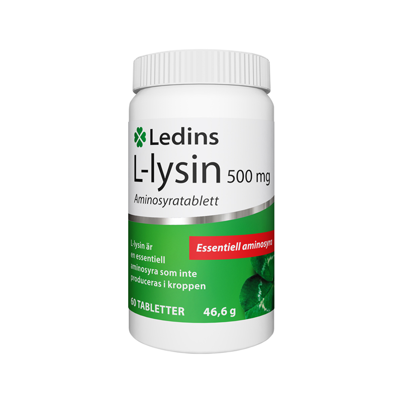 Ledins L-Lysin 500 mg 60 tabletter