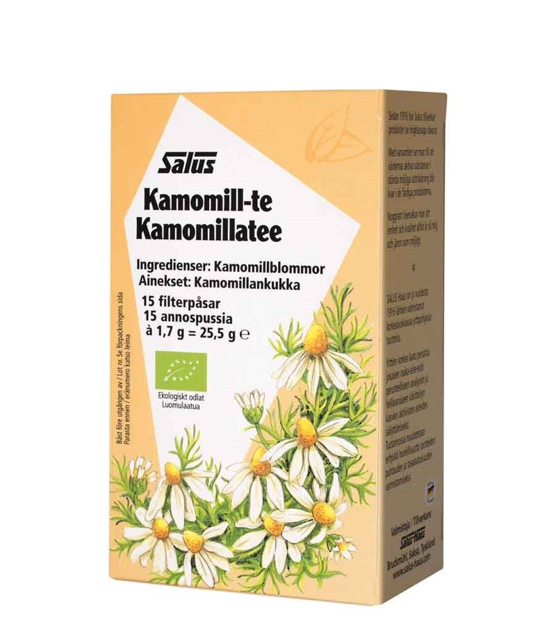 Läs mer om Kamomillte