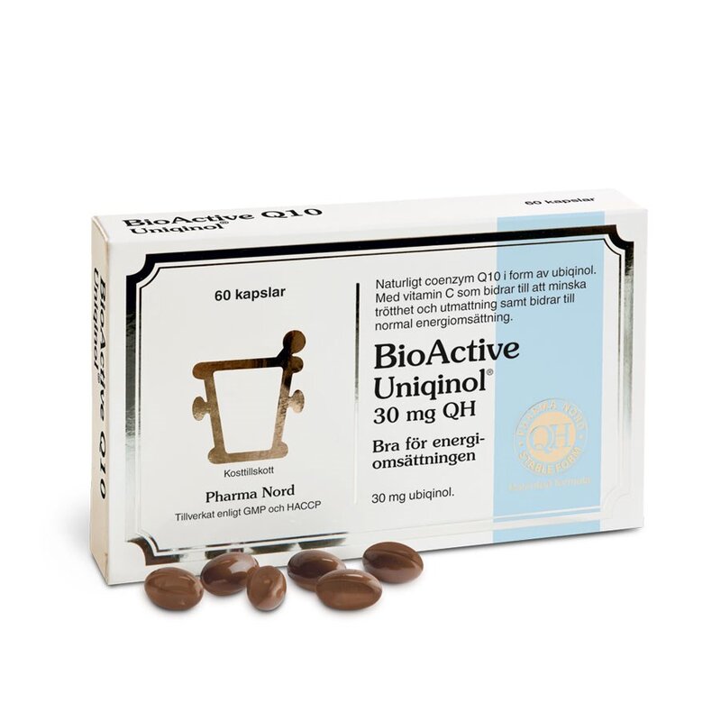 Läs mer om BioActive Q10 Uniqinol 30 mg