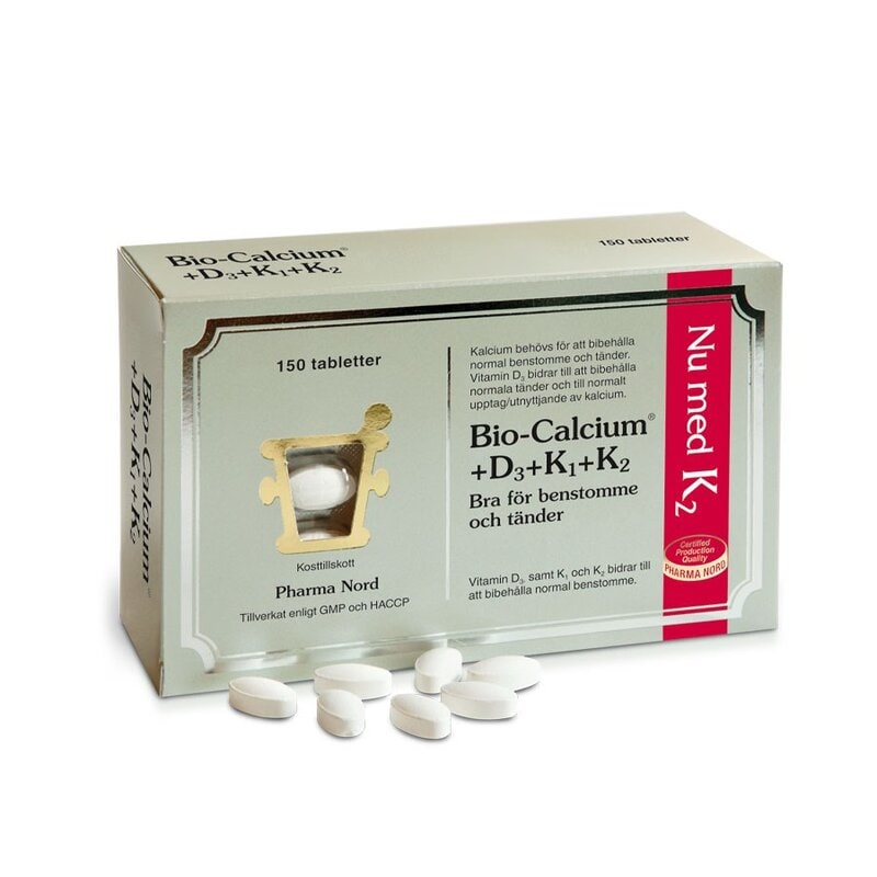 Läs mer om Bio-Calcium+D3+K1+K2