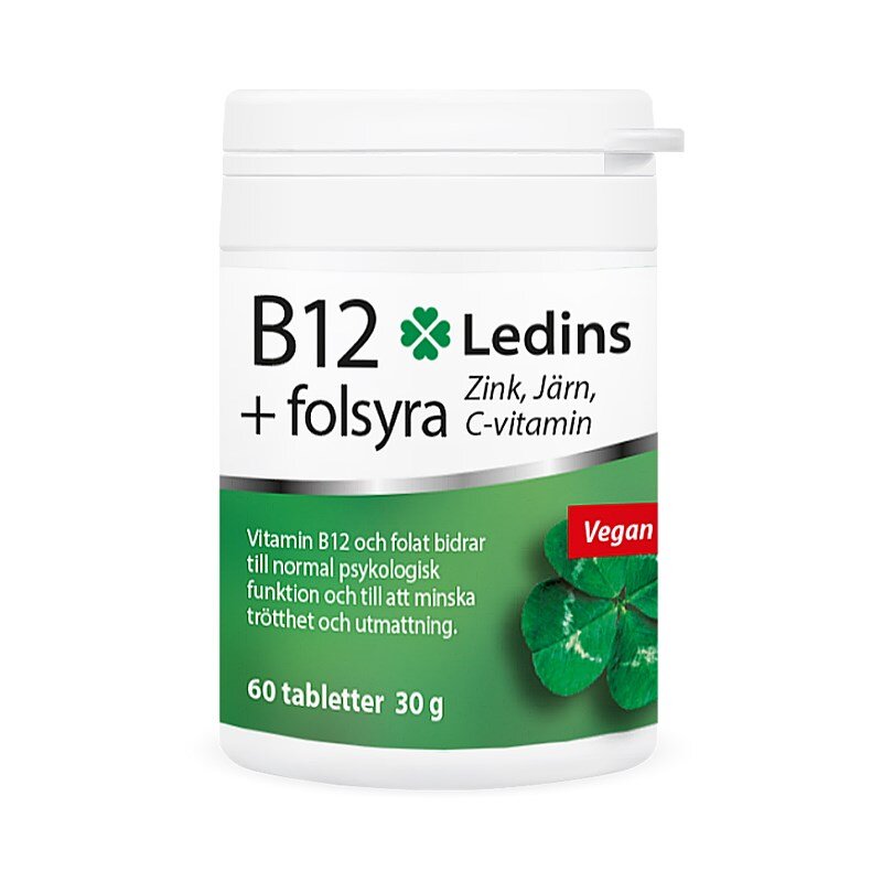 Läs mer om B12+Folsyra