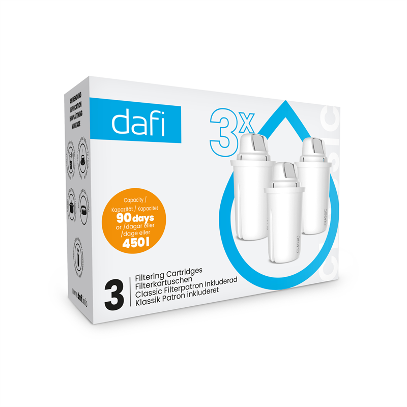Dafi Filterpatron 3-pack