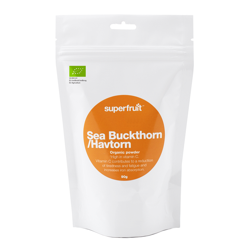 Superfruit Havtornspulver EKO 90g