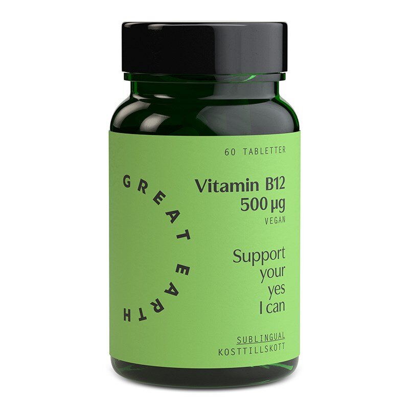 Läs mer om B-12 500mcg