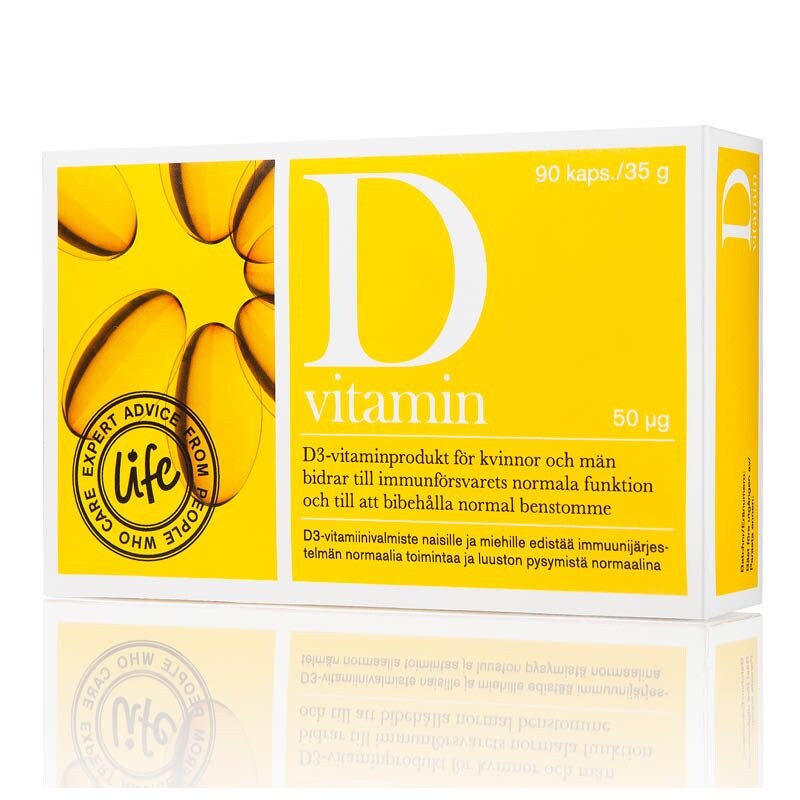 Life D-vitamin 50 mcg