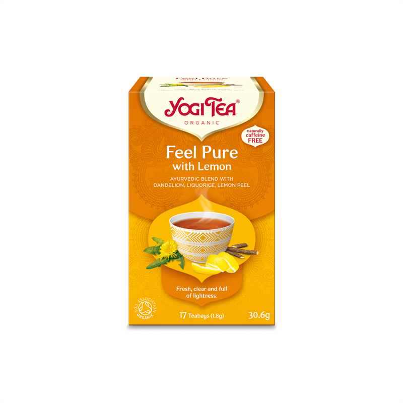 Yogi Tea Feel Pure Lemon 17 pås
