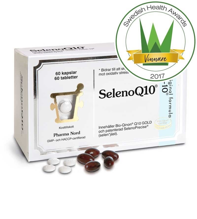 SelenoQ10 60 kapslar + 60 tabletter