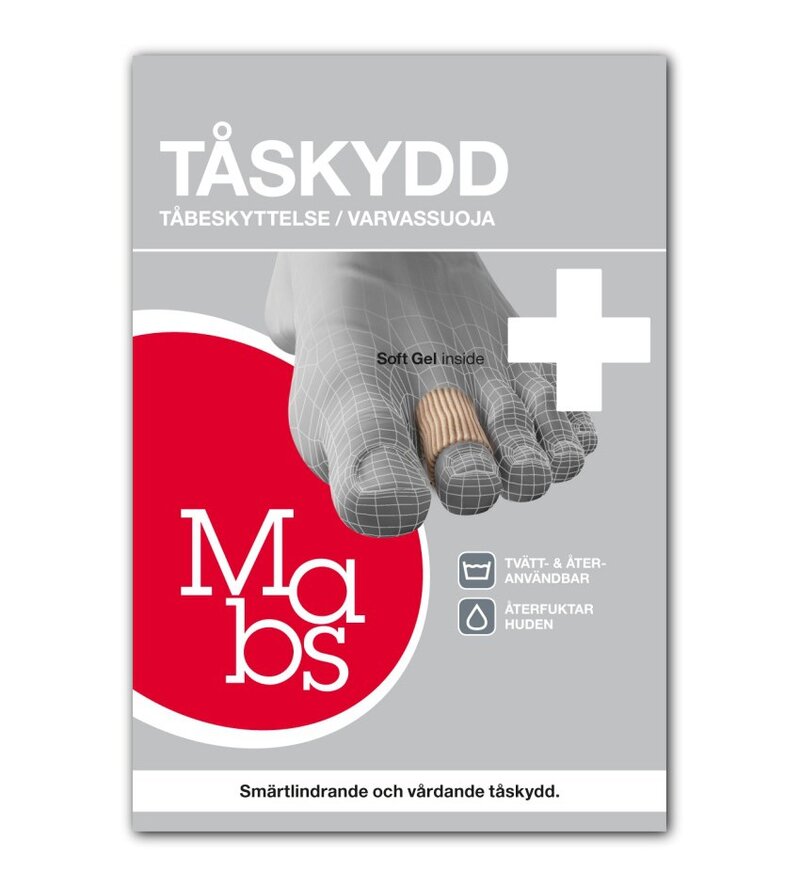 Läs mer om Mabs Tåskydd tubformat