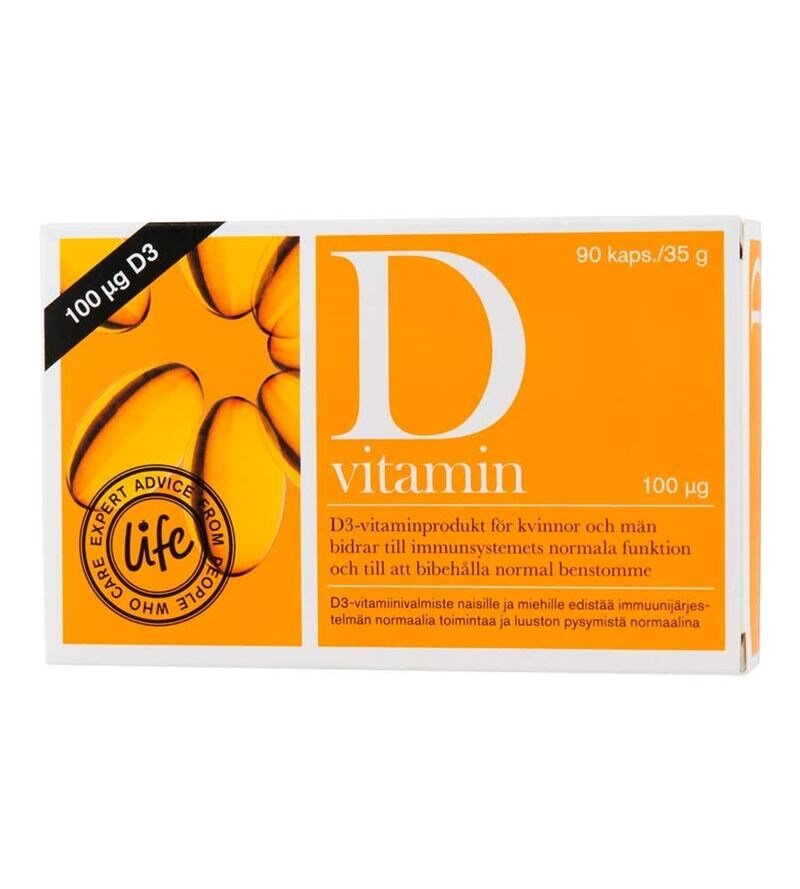 Läs mer om Life D-vitamin 100 mcg