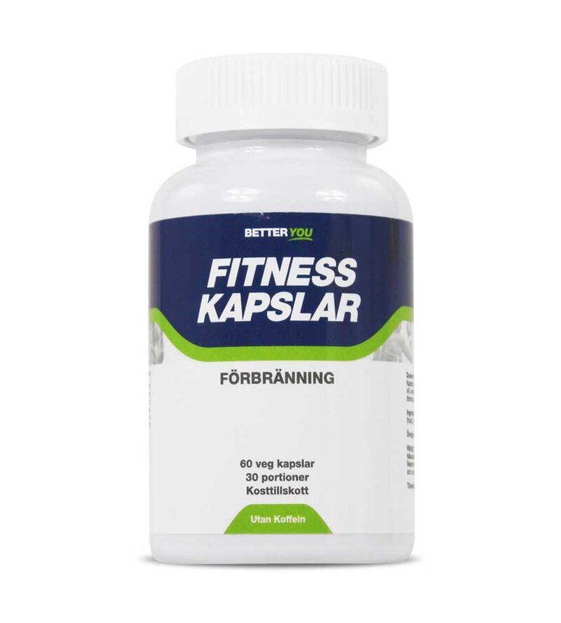 Fitnesskapslar utan koffein