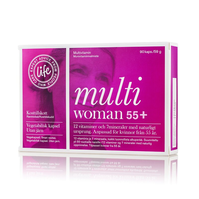 Life Multi Woman 55+ 90 kapslar