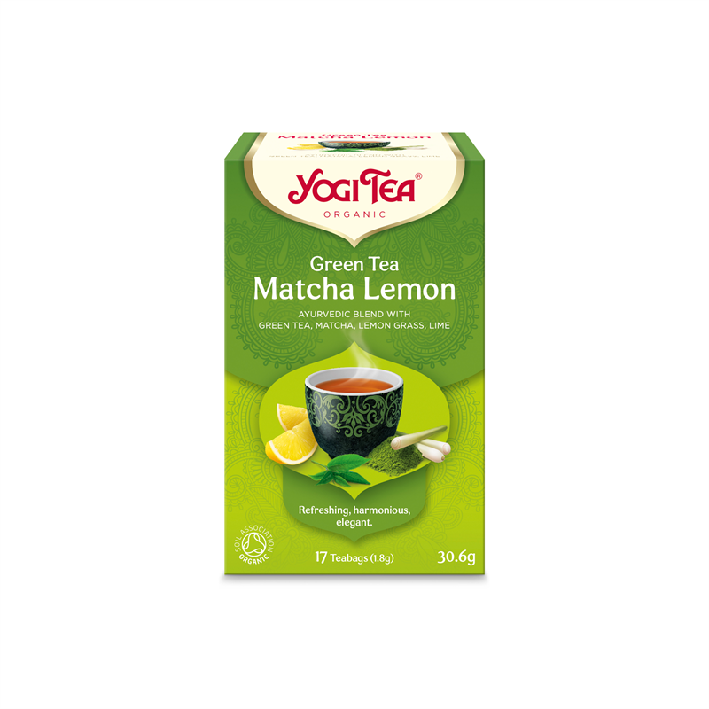 Yogi Tea Green Tea Matcha Lemo 17 st påsar