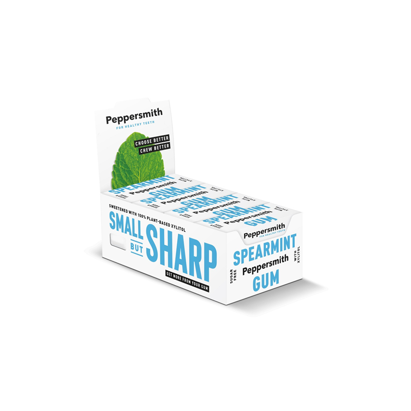 Läs mer om Peppersmith Chewing Gum Spearmint