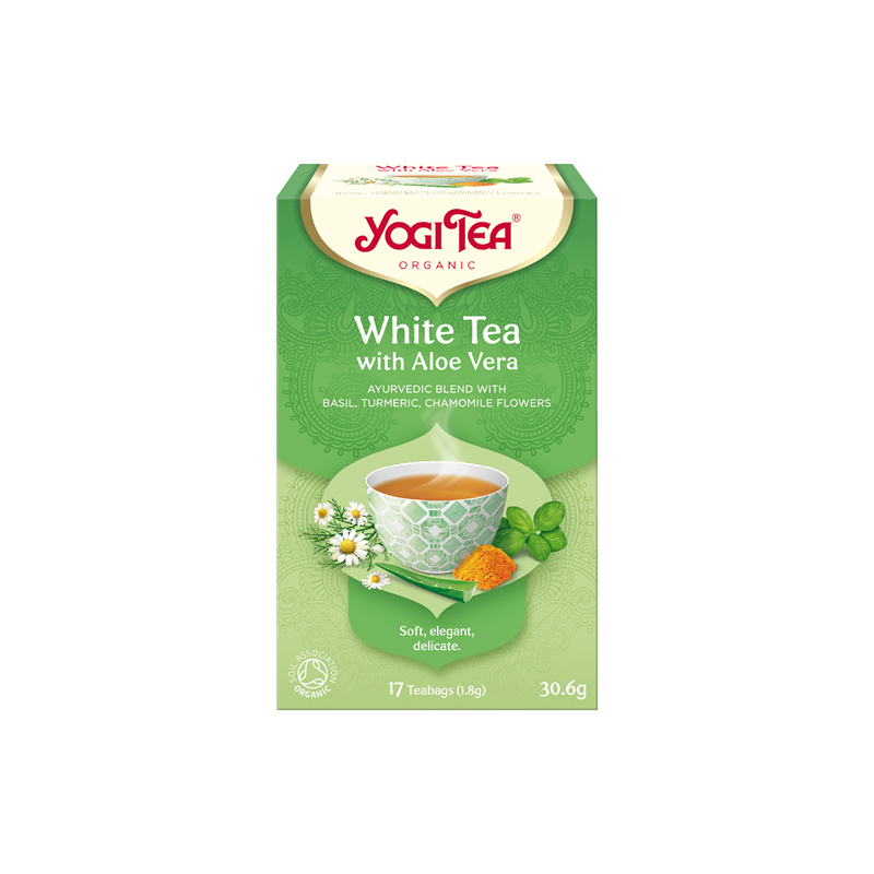 Yogi Tea White Aloe Vera 17 st påsar