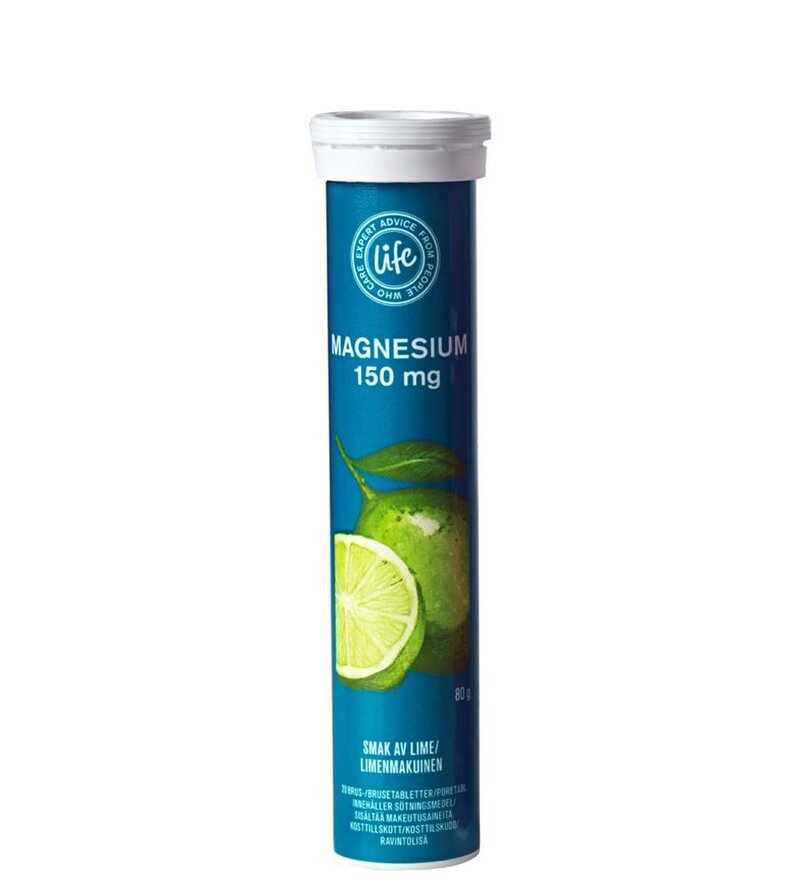 Läs mer om Life Magnesium 150mg Brus
