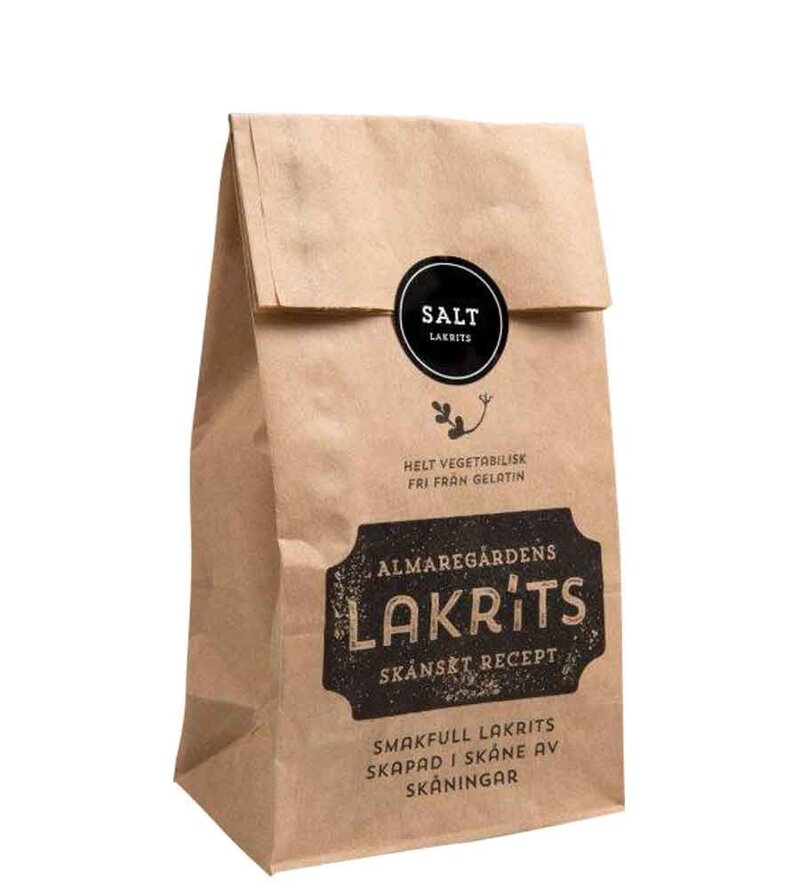 Almaregården Saltlakrits 150g