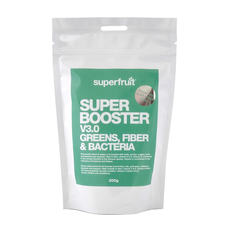 Läs mer om Super Booster V3.0 Greens, fiber & Bacteria