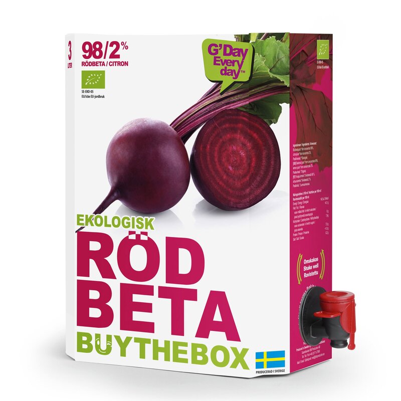 Rödbetsjuice Ekologisk BiB