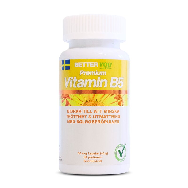 Läs mer om Premium Vitamin B5