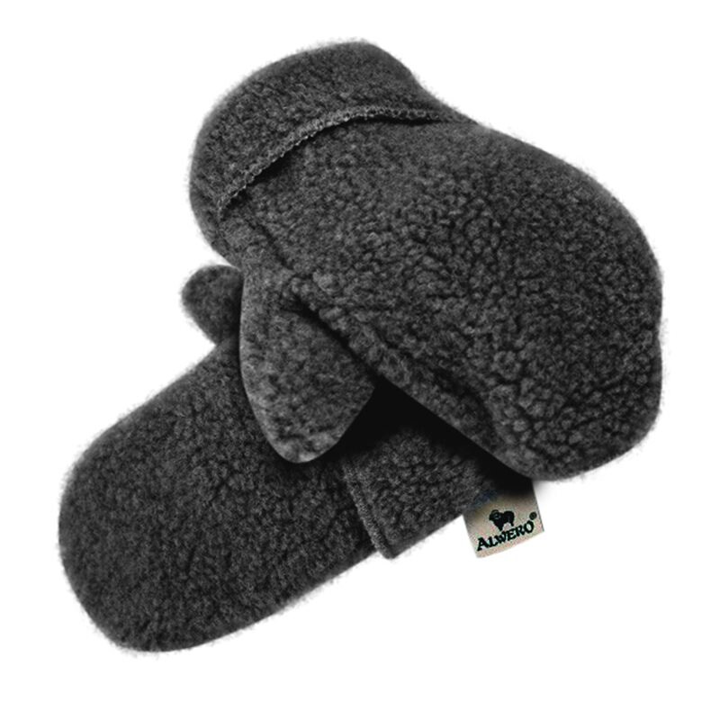 Alwero Tofflor Ull Mittens Freeze Black