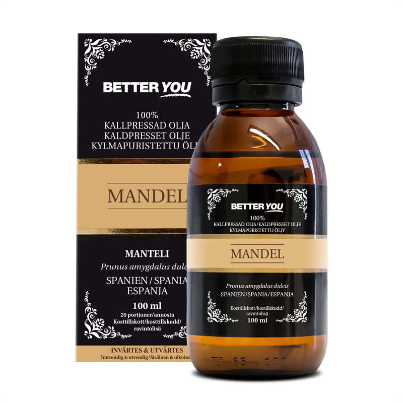 Better You Kallpressad Mandelolja 100ml 100ml