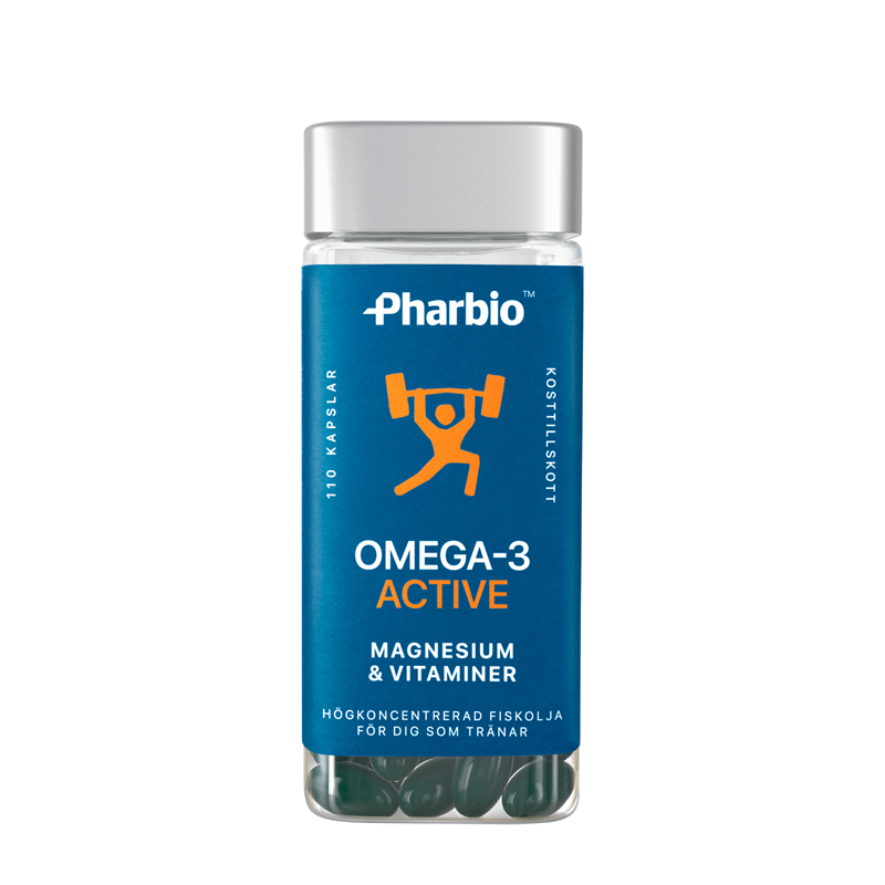 Pharbio Omega-3 Active 110 kapslar