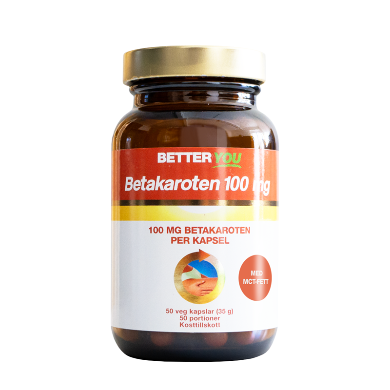 Better You Betakaroten 100mg 50 kap