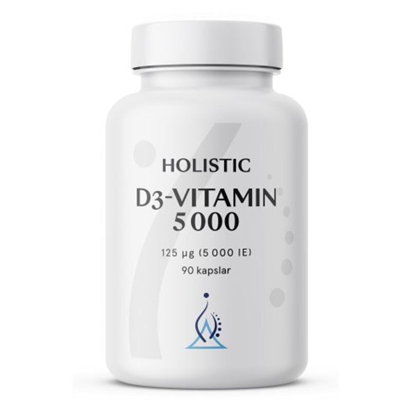D3-vitamin 5000 (125 µg) extra högdoserad, 90 kpsl