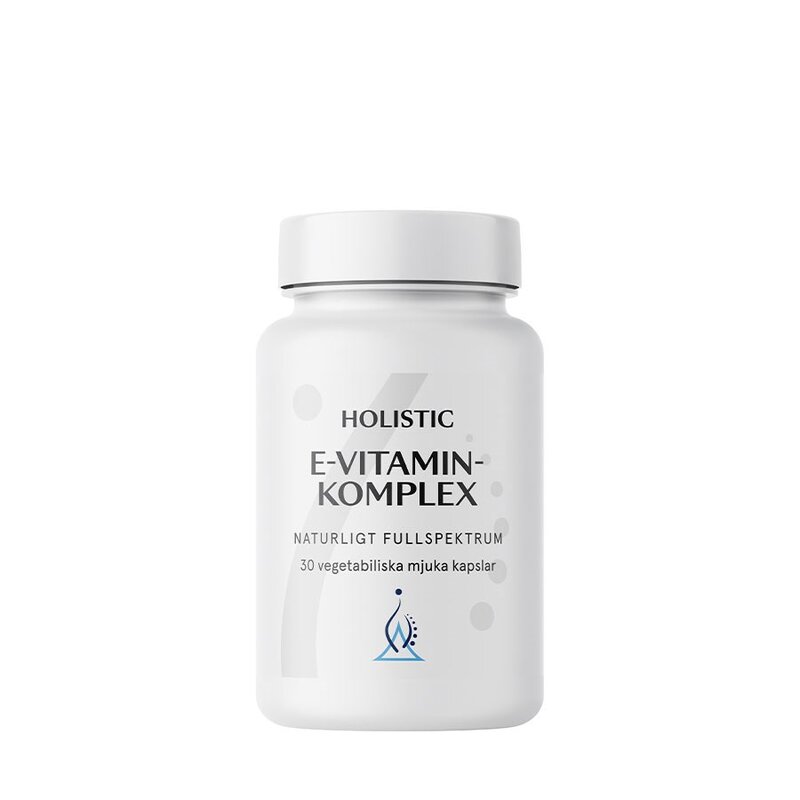 Holistic E-vitaminkomplex 30 kapslar