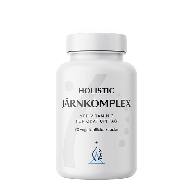 Holistic Järnkomplex 25mg 90 kapslar