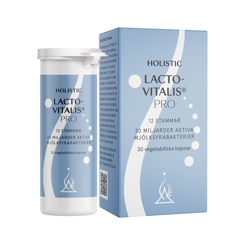 Lactovitalis® pro, 20 miljarder mjölksyrabakterier