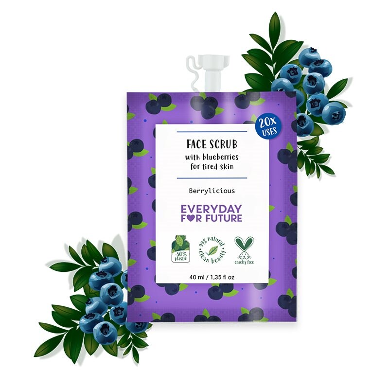 Face Scrub Blueberry