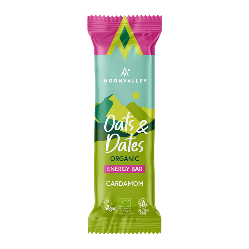 Moonvalley Energy Bar Oats & Dates Cardamom 50g