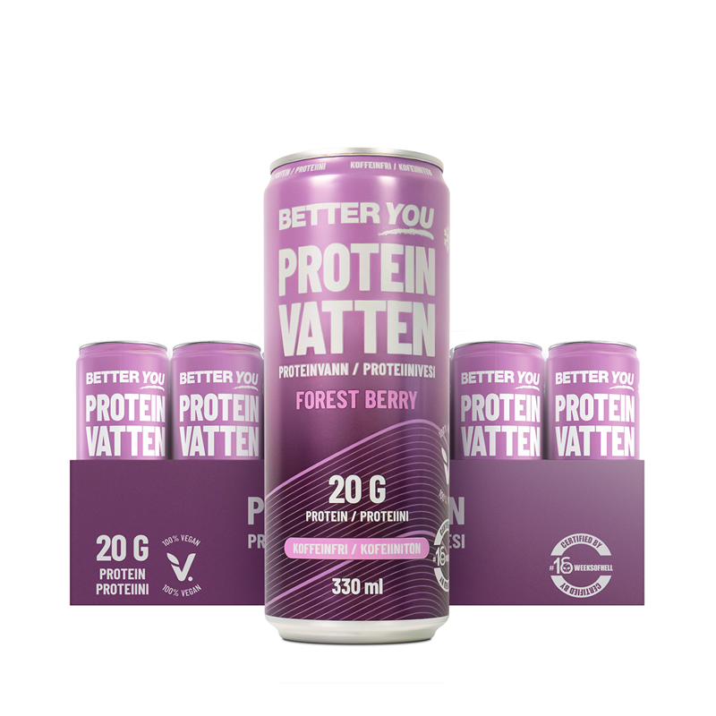Product Image for Better You Flak Proteinvatten Skogsbär 1 Flak