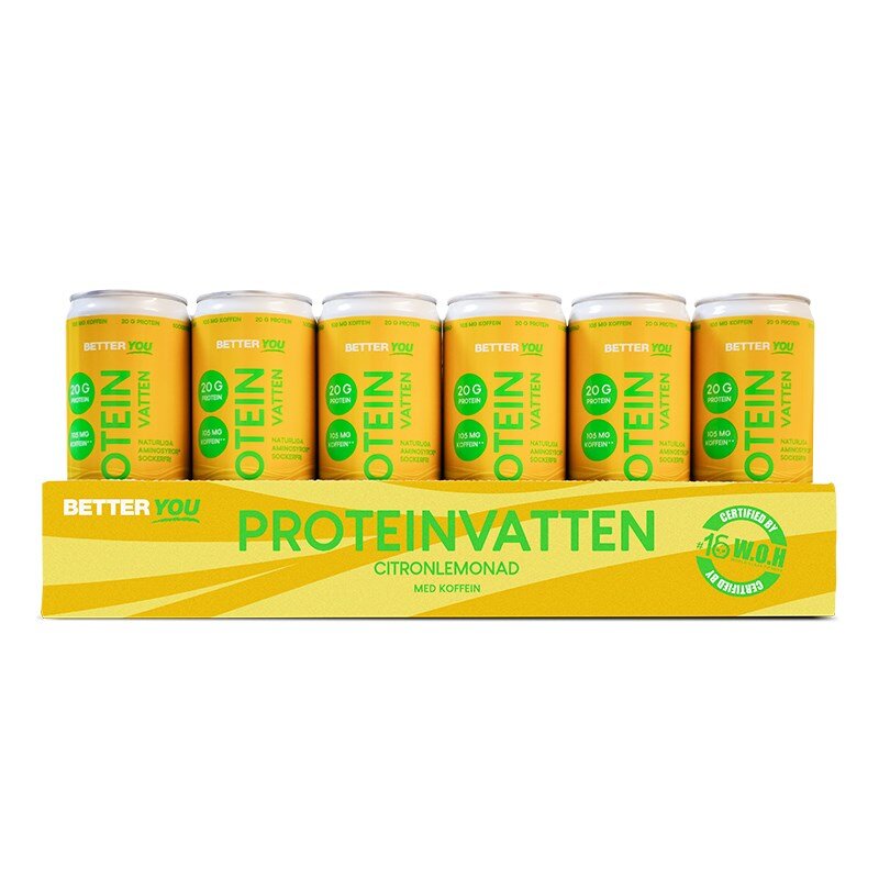 Läs mer om Proteinvatten Citron - 24 st