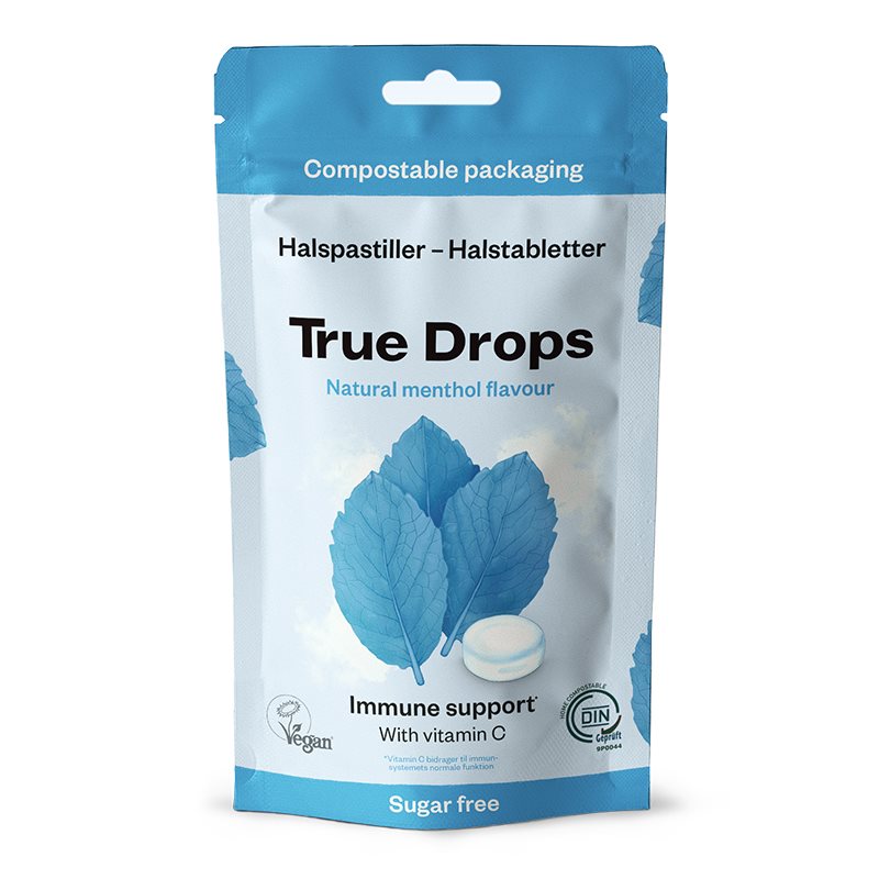 True Gum True Drops Menthol 70g 70g