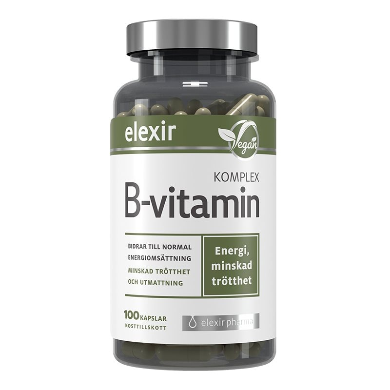 Läs mer om B-Vitamin Komplex