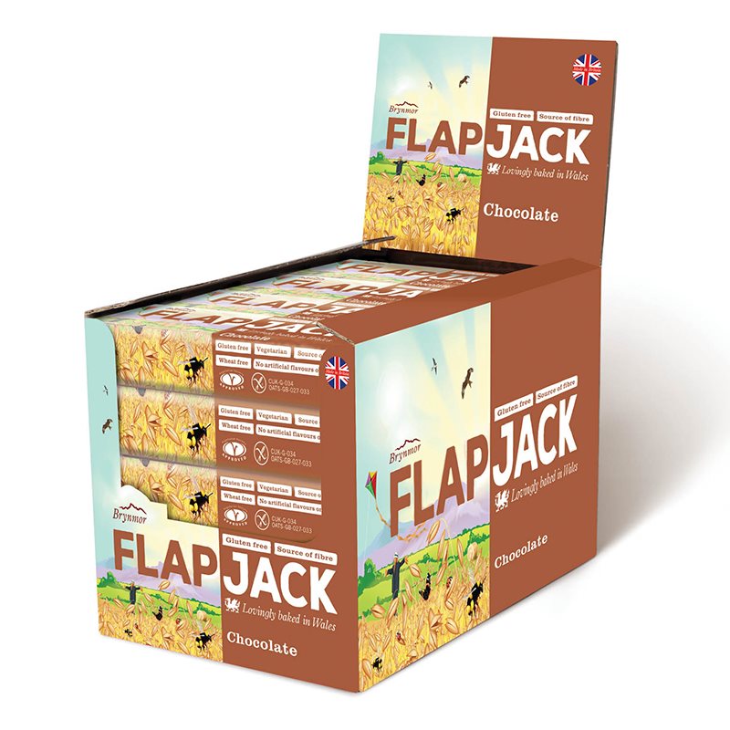Produktfoto för Flapjack - Chocolate - Box 20 st