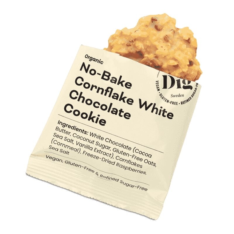 No-Bake Cornflake White Chocolate Cookie