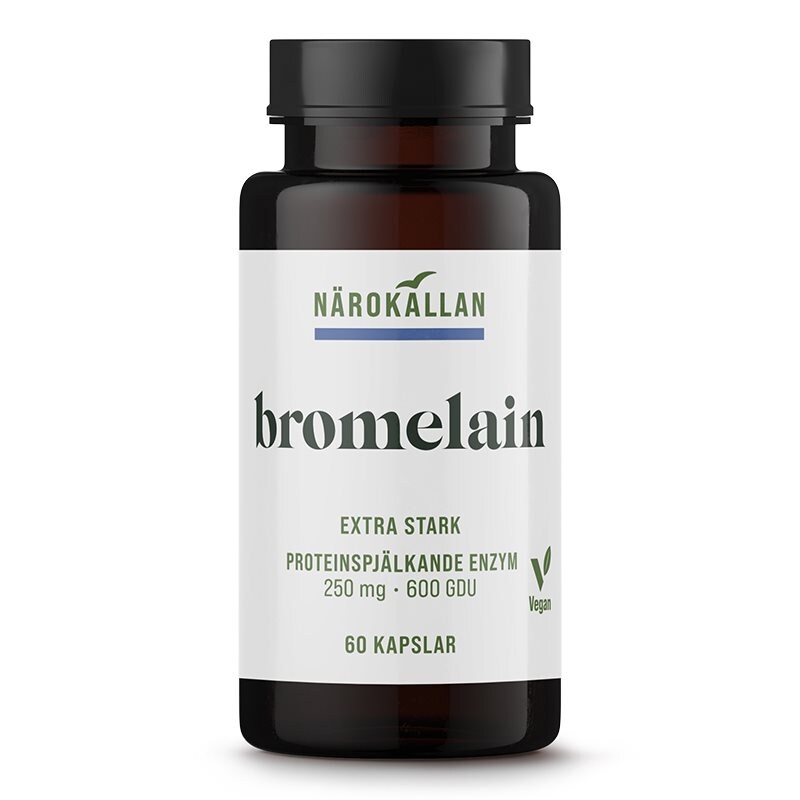 Läs mer om Bromelain