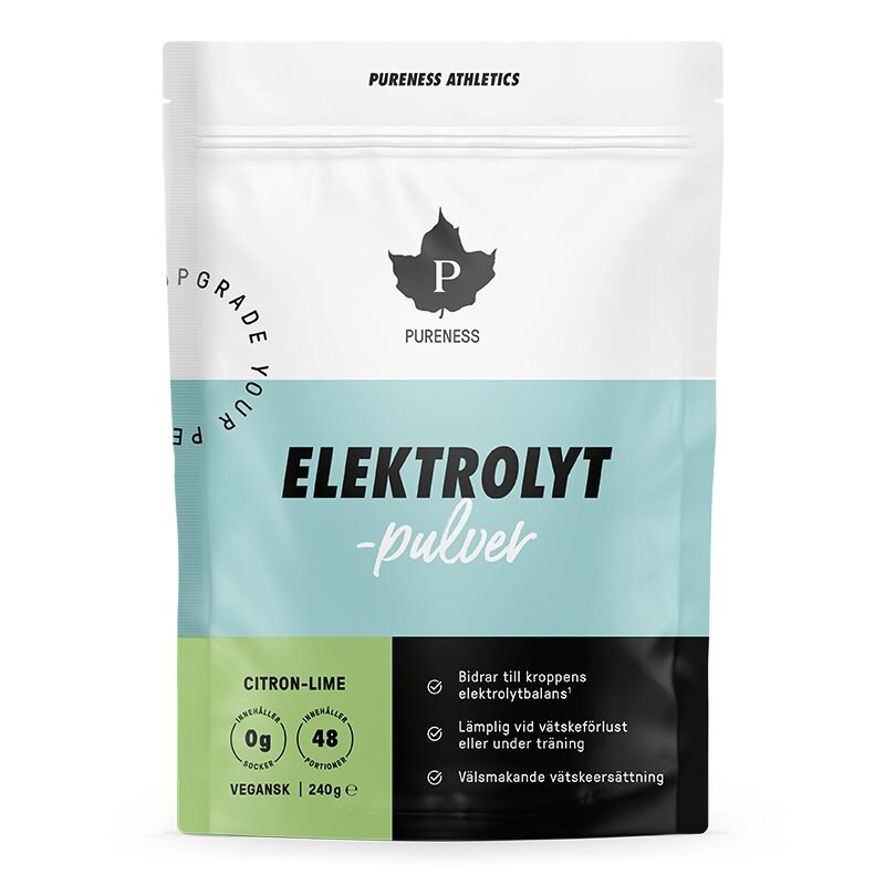 Läs mer om Elektrolytpulver - Citron & Lime