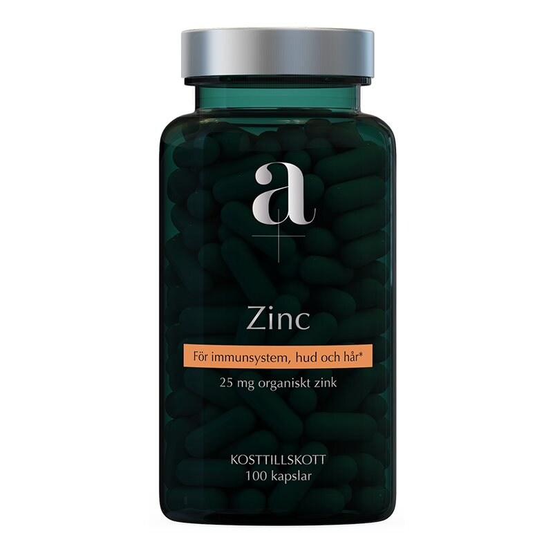 Produktfoto för A+ Zinc 100 kapslar