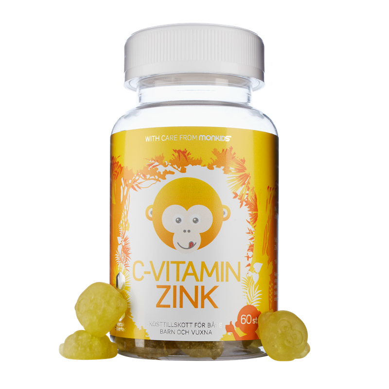 C-vitamin + Zink Barn Fruktsmak
