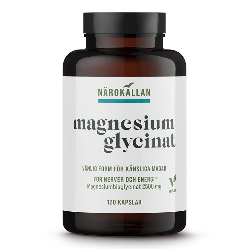 Läs mer om Magnesiumglycinat